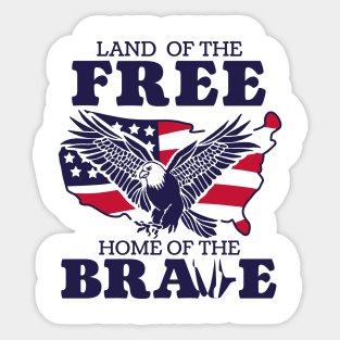 Eagle of Freedom Emblem Sticker